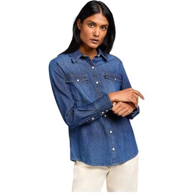 Lee Regular western skjorta, Through the Woods, XS Lee Regular western skjorta, Through the Woods, XS