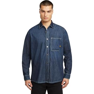 G-STAR RAW Normal 1-pkt skjorta ls, Flerfärgad (Worn in Eclipse D27083-d539-h494), M G-STAR RAW Normal 1-pkt skjorta ls, Flerfärgad (Worn in Eclipse D27083-d539-h494), M