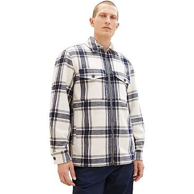 TOM TAILOR Herr 1037405 jacka, 32517-beige ull check, M, 32517 – Beige Wool Check, M TOM TAILOR Herr 1037405 jacka, 32517-beige ull check, M, 32517 – Beige Wool Check, M