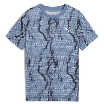 PUMA Tad Ess AOP Poly Tee B t-tröjor (förpackning med 1) PUMA Tad Ess AOP Poly Tee B t-tröjor (förpackning med 1)