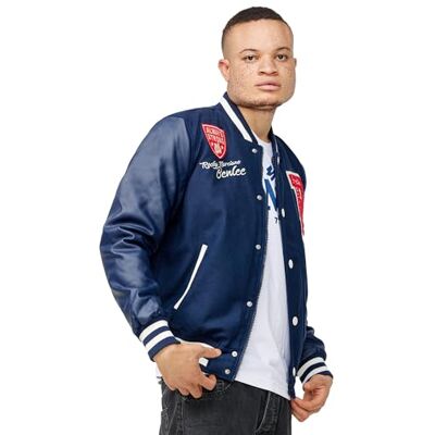BENLEE Newark collegejacka för män, marinblå, XL BENLEE Newark collegejacka för män, marinblå, XL