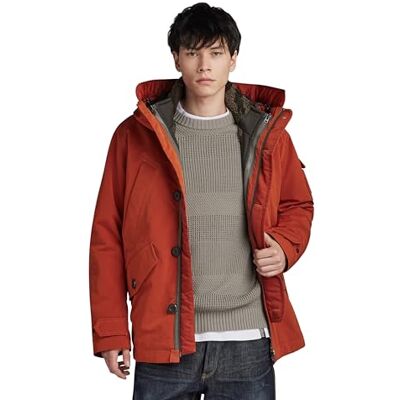 G-STAR RAW 2-i-1 Adaptable Vodan Jkt, Orange (rooibos tea D22521-C408-G052), XS G-STAR RAW 2-i-1 Adaptable Vodan Jkt, Orange (rooibos tea D22521-C408-G052), XS