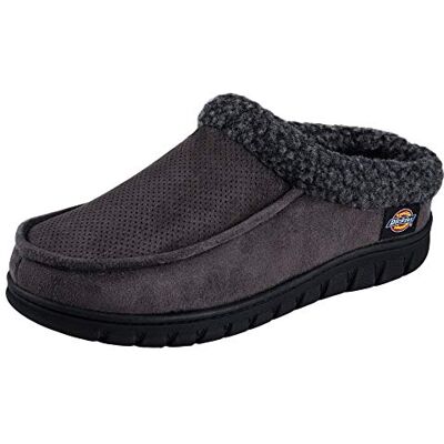 Dickies Herr toffel hussko med inomhus utomhus minnesskum sula, Grå Grå X-Large Dickies Herr toffel hussko med inomhus utomhus minnesskum sula, Grå Grå X-Large