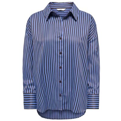 JDY vesper L/S lös skjorta WVN Noos, Choklad tårta, L JDY vesper L/S lös skjorta WVN Noos, Choklad tårta, L
