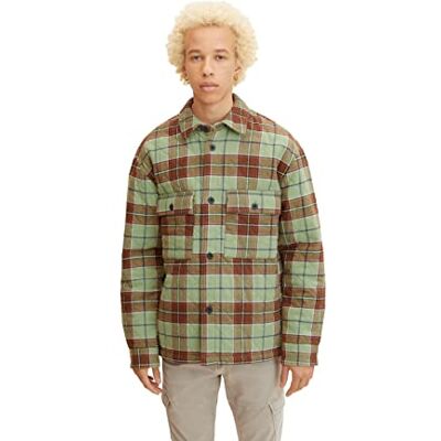 TOM TAILOR Denim Herr Overshirt quiltad jacka TOM TAILOR Denim Herr Overshirt quiltad jacka