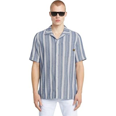 G-STAR Herr One Pkt Regular s Shirt, Flerfärgad (Deep Blue oregelbunden remsa D26183-d916-h058), XXL G-STAR Herr One Pkt Regular s Shirt, Flerfärgad (Deep Blue oregelbunden remsa D26183-d916-h058), XXL