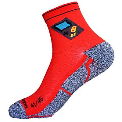 Hoopoe Running Apparel HOOPOE Strumpor Trail Running Quarter Cut Video Games, Man, Kvinna, Original, Rolig, Sömlös, Termisk, Gul, Videospel, Storlekar 36-45 Hoopoe Running Apparel HOOPOE Strumpor Trail Running Quarter Cut Video Games, Man, Kvinna, Original, Rolig, Sömlös, Termisk, Gul, Videospel, Storlekar 36-45