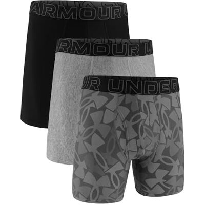 Under Armour herr UA Tech Leaderboard lätt fyrvägs stretch golfshorts, Stål Logo Tryck, Paket med 3, M Under Armour herr UA Tech Leaderboard lätt fyrvägs stretch golfshorts, Stål Logo Tryck, Paket med 3, M