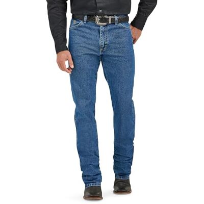 Wrangler George Strait Cowboy-snitt original passform Jeangeorge Strait, George Strait, cowboy snitt original raka män, Tung sten denim, 32W / 38L Wrangler George Strait Cowboy-snitt original passform Jeangeorge Strait, George Strait, cowboy snitt original raka män, Tung sten denim, 32W / 38L
