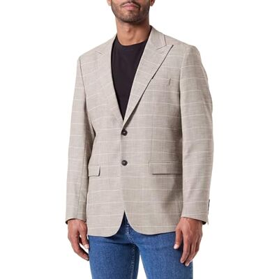 SELECTED HOMME SELETED HOMME Herr Slhslim-Oasis Sand Check BLZ kavaj, Sand/kontroller: beige, 60 SELECTED HOMME SELETED HOMME Herr Slhslim-Oasis Sand Check BLZ kavaj, Sand/kontroller: beige, 60