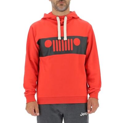 Jeep O102565-R699 J J22W Män Mars Red/Black XL Huvtröja Jeep O102565-R699 J J22W Män Mars Red/Black XL Huvtröja