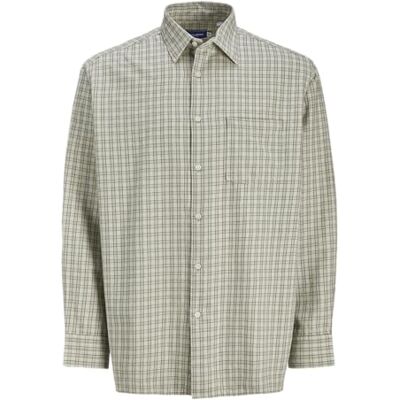 JACK & JONES Jorrobb Check Shirt Ls Ln fritidsskjorta, Moonbeam, XS JACK & JONES Jorrobb Check Shirt Ls Ln fritidsskjorta, Moonbeam, XS