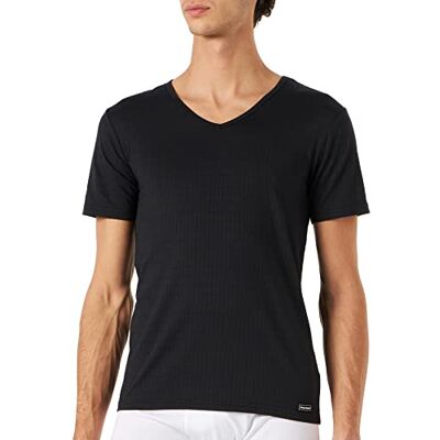 bruno banani Undertröja för män, Svart (svart karo 125), XL bruno banani Undertröja för män, Svart (svart karo 125), XL