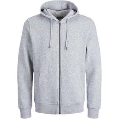 JACK & JONES herr Jjebradley Sweat Zip Hood Noos Pls Sweatshirt-jacka JACK & JONES herr Jjebradley Sweat Zip Hood Noos Pls Sweatshirt-jacka