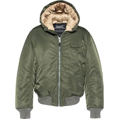 Schott NYC Bombers huvtröja märkning Schott Ma1Guardrs Us grön, Färg: grön, XL Schott NYC Bombers huvtröja märkning Schott Ma1Guardrs Us grön, Färg: grön, XL