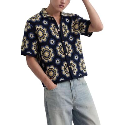 Desigual Herrskjorta blå L Desigual Herrskjorta blå L