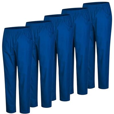 MISEMIYA 5-pack Unisex Sanitär Midja Elastisk Midja Sanitetsbyxor 5-8312, Blå 37, L MISEMIYA 5-pack Unisex Sanitär Midja Elastisk Midja Sanitetsbyxor 5-8312, Blå 37, L