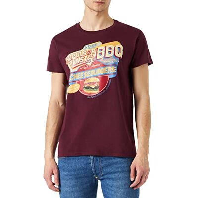Marvel T-shirt herr, Burgundy, M Marvel T-shirt herr, Burgundy, M