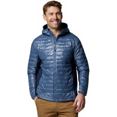 Columbia Powder Pass Hybrid Hooded-jacka för herrar Columbia Powder Pass Hybrid Hooded-jacka för herrar