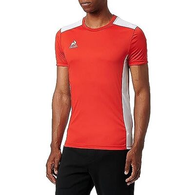 Le Coq Sportif Män Jersey, Pur Rouge, XXS Le Coq Sportif Män Jersey, Pur Rouge, XXS
