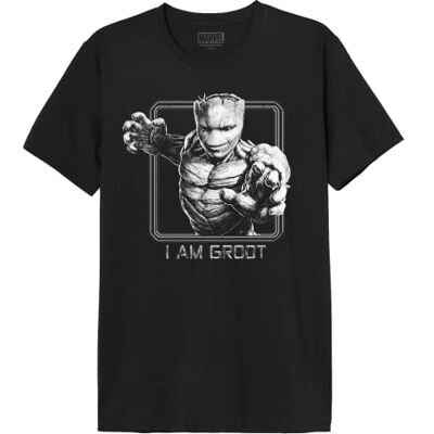 Marvel T-shirt herr, svart, M Marvel T-shirt herr, svart, M