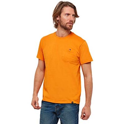 Joe Browns herrmode enkel bröstficka rund hals t-shirt, Lila, S Joe Browns herrmode enkel bröstficka rund hals t-shirt, Lila, S