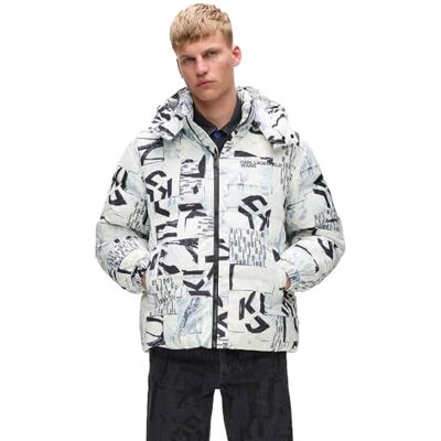 KARL LAGERFELD JEANS , Herr, Puffer, Regular Fit, Flerfärg, M KARL LAGERFELD JEANS , Herr, Puffer, Regular Fit, Flerfärg, M