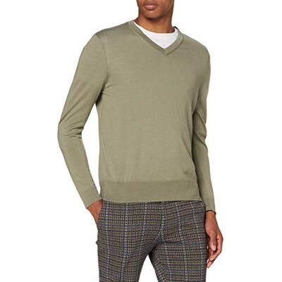 FALKE herr longsleeve-60126 V-ringad longsleeve vetiver X-L FALKE herr longsleeve-60126 V-ringad longsleeve vetiver X-L