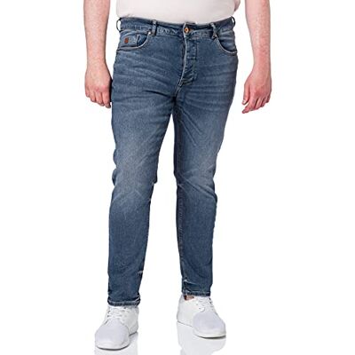 Timezone Slim Dwyannät jeans för män, Blå grå tvätt, 31W / 32L Timezone Slim Dwyannät jeans för män, Blå grå tvätt, 31W / 32L