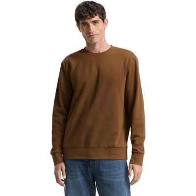 TOM TAILOR Sweatshirt för män, 23900 – mörk palm, M TOM TAILOR Sweatshirt för män, 23900 – mörk palm, M