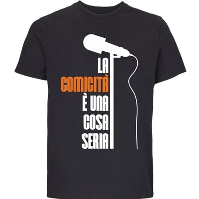 Tee Becomedy T-shirt Mikrofon TG S Tee Becomedy T-shirt Mikrofon TG S
