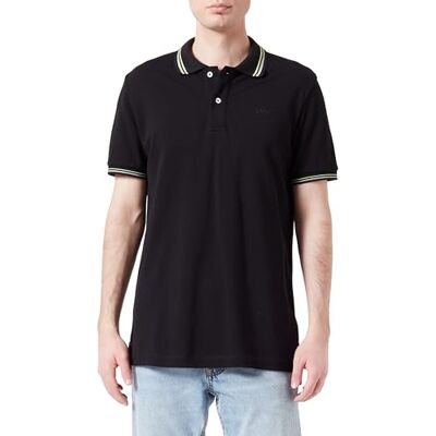 Geox Man M Polo Polo Black_M, svart, M Geox Man M Polo Polo Black_M, svart, M