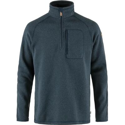 Fjällräven Fjallraven 87154-560 Övik Fleece Half Zip M Lång tröja herr Navy Storlek XL Fjällräven Fjallraven 87154-560 Övik Fleece Half Zip M Lång tröja herr Navy Storlek XL