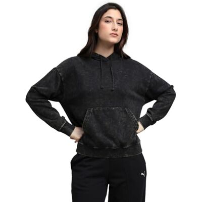 PUMA Unisex Ess Elevated Avslappnad Wash Hoodie Fl Huvtröjor (förpackning med 1) PUMA Unisex Ess Elevated Avslappnad Wash Hoodie Fl Huvtröjor (förpackning med 1)