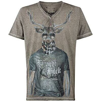 Stockerpoint Herrar praktbock t-shirt, Sten, L Stockerpoint Herrar praktbock t-shirt, Sten, L