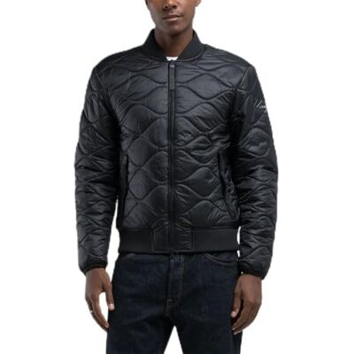 Replay herr Blouson, 098 svart, L Replay herr Blouson, 098 svart, L