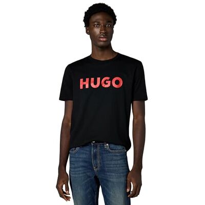 HUGO Boss herr Kortärmad T-shirt med tryckt logotyp T-tröja HUGO Boss herr Kortärmad T-shirt med tryckt logotyp T-tröja