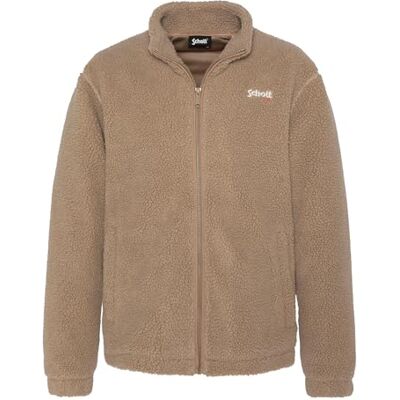 Schott NYC BIG Sherpatröja med dragkedja Schott SWBLIZZARD beige, Beige färg, 3XL Schott NYC BIG Sherpatröja med dragkedja Schott SWBLIZZARD beige, Beige färg, 3XL