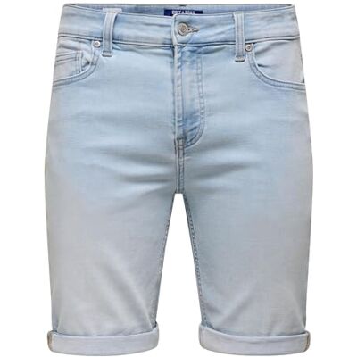 Only & Sons Onsply Jog LBD 0023 Ana DNM shorts Noos, Ljusblå denim, XS Only & Sons Onsply Jog LBD 0023 Ana DNM shorts Noos, Ljusblå denim, XS