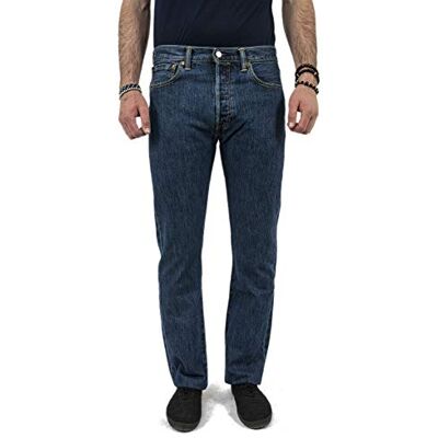 Levi's Herrar 501 original fit jeans, Stentvätt, 36W / 32L Levi's Herrar 501 original fit jeans, Stentvätt, 36W / 32L