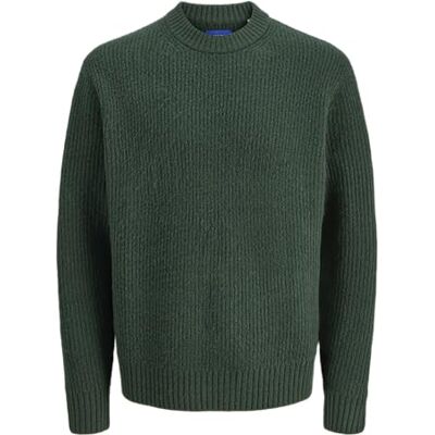 JACK & JONES Joryork Ollie stickad crew neck, Sycamore, S JACK & JONES Joryork Ollie stickad crew neck, Sycamore, S