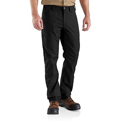 Carhartt herr Byxor Rugged Professional Series Rugged Flex Relaxed Fit Canvas arbetsbyxor, svart, 30W / 34L Carhartt herr Byxor Rugged Professional Series Rugged Flex Relaxed Fit Canvas arbetsbyxor, svart, 30W / 34L