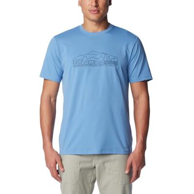 Columbia Legend Trail Short Sleeve Tee, herr, Skyler, PDX stadsbild, Columbia Legend Trail Short Sleeve Tee, herr, Skyler, PDX stadsbild,