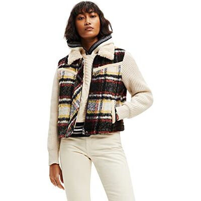 Desigual Damjacka CHAQ_Ofelia, 1001 RAW jacka, vit, L Desigual Damjacka CHAQ_Ofelia, 1001 RAW jacka, vit, L