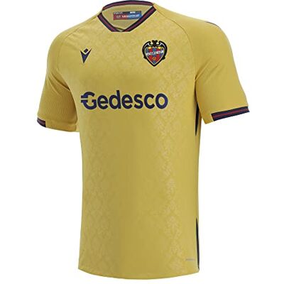 Levante UD Official Third Kit T-Shirt,Unisex,Ochre,XL Levante UD Official Third Kit T-Shirt,Unisex,Ochre,XL
