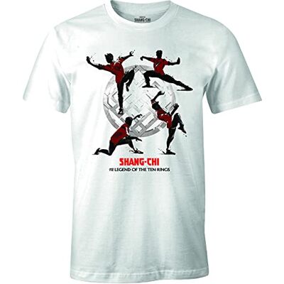 Marvel T-shirt herr, Vit, XXL Marvel T-shirt herr, Vit, XXL