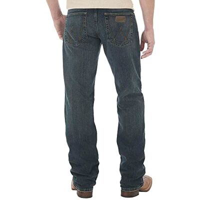 Wrangler Herr Jeans Original Fit Jean , Förtvättad indigo , 28W / 32L Wrangler Herr Jeans Original Fit Jean , Förtvättad indigo , 28W / 32L