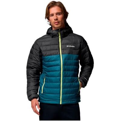 Columbia Powder Lite huvjacka för män Columbia Powder Lite huvjacka för män