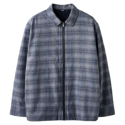 Lmtd Nlmblake Ls zip skjorta, Mörk safir, 122-128 Lmtd Nlmblake Ls zip skjorta, Mörk safir, 122-128
