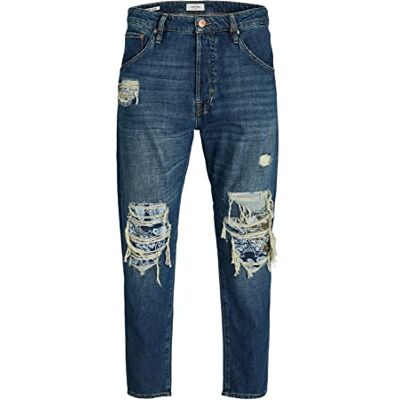 JACK & JONES JJIFRANK JJLEEN JOS 180 jeans, blå denim, 28/32, Blå denim, 28W x 32L JACK & JONES JJIFRANK JJLEEN JOS 180 jeans, blå denim, 28/32, Blå denim, 28W x 32L